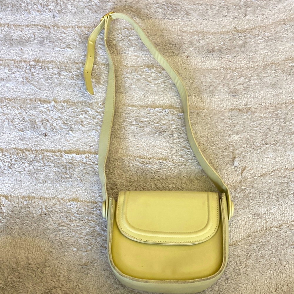 Yellow handbag